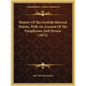 History Of The Scottish Metrical Psalms, With An Account Of The Paraphrases And Hymns (1872) - Paperback