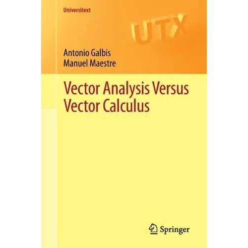 Vector Analysis Versus Vector Calculus - Paperback