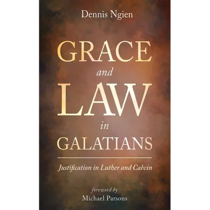 Grace and Law in Galatians: Justification in Luther and Calvin - Paperback