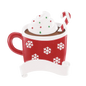 Hot Cocoa Mug Ornament For Personalization