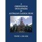 A Chronological Encyclopaedia of Australian Classical Music: Volume 1 (1901-1920) - Hardcover