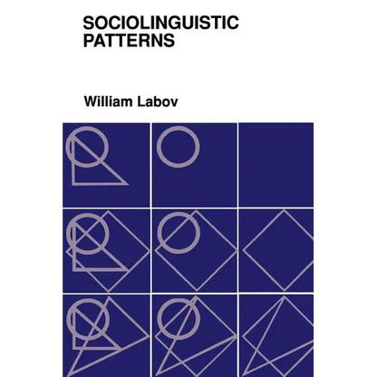 Sociolinguistic Patterns - Paperback
