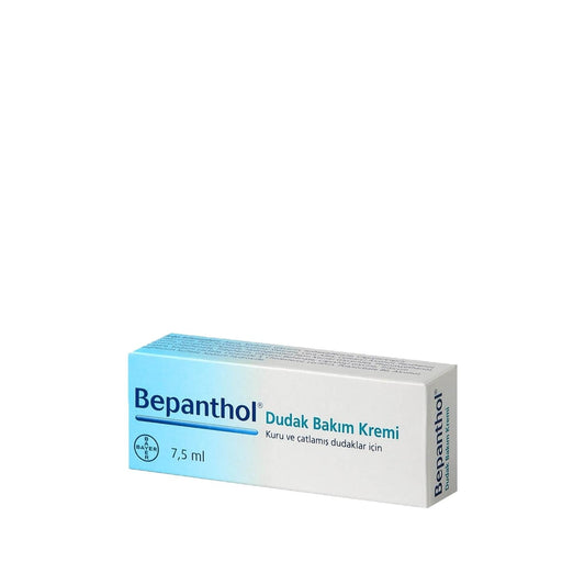 Bepanthol Lip Care Cream 7.5ml - Moisturizing Dry Lip Treatment