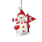 NC State Snowman Ornament