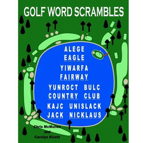Golf Word Scrambles: Puzzles for Golfers - Paperback