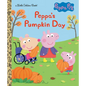 Peppa's Pumpkin Day (Peppa Pig): A Little Golden Book for Kids and Toddlers - Hardcover
