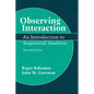 Observing Interaction: An Introduction to Sequential Analysis - Paperback