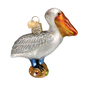Pelican Glass Blown Ornament
