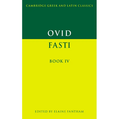 Ovid: Fasti Book IV - Paperback