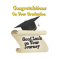Congratulations on Your Graduation: Good Luck on Your Journey - Paperback