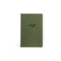 KJV Thinline Bible, Olive Leathertouch - Imitation Leather