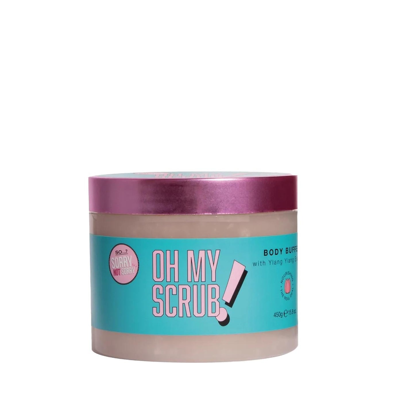 So...? Sorry Not Sorry Oh My Scrub Body Scrub - Exfoliating & Moisturizing Body Treatment for Smooth Skin