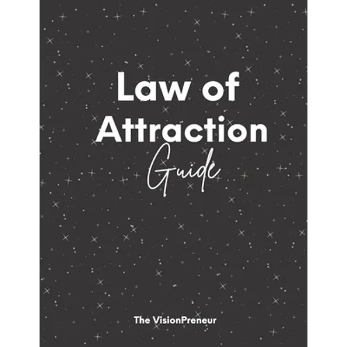 Law of Attraction Workbook, Vision Board, Manifestation, 8.5 x 11 Workbook - Paperback