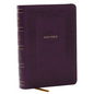 KJV Holy Bible: Compact with 43,000 Cross References, Purple Leathersoft, Red Letter, Comfort Print: King James Version - Imitation Leather