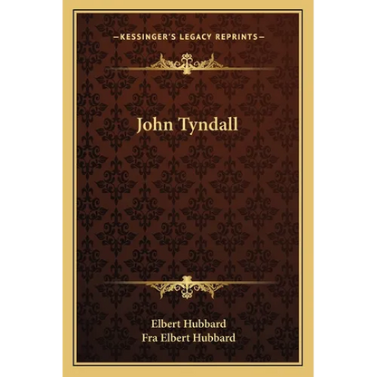 John Tyndall - Paperback