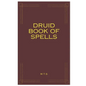 Druid Book of Spells - Paperback