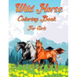 Wild Horse Coloring Book For Girls - Paperback