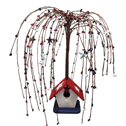 Birdhouse Americana Willow Tree -