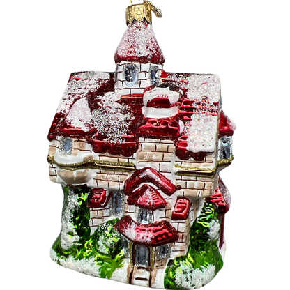 Santa Castle  Ornament