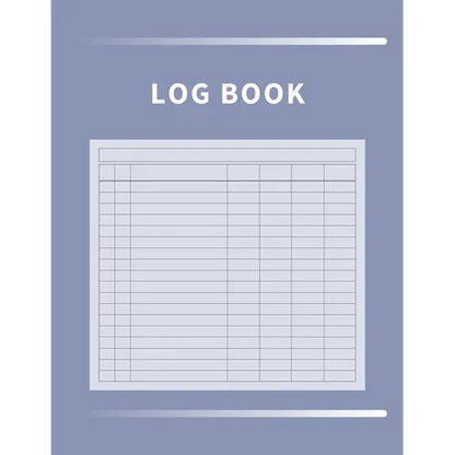 Log Book: Multipurpose with 7 Customizable Columns to Track Daily Activity, Time, Inventory and Equipment, Income and Expenses, Mileage, Orders, Donat - Paperback