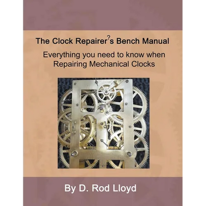 Clock Repairer's Bench Manual - Paperback