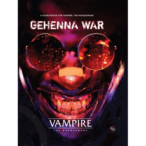 Vampire: The Masquerade 5th Edition Roleplaying Game Gehenna War Sourcebook - Hardcover