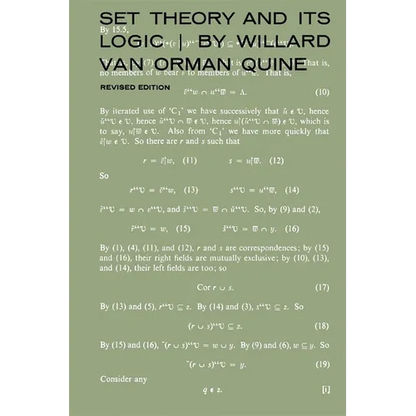 Set Theory and Its Logic: Revised Edition - Paperback