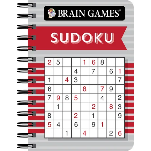 Brain Games - To Go - Sudoku (Red) - Spiral