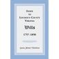 Index to Loudoun County, Virginia Wills, 1757-1850 - Paperback