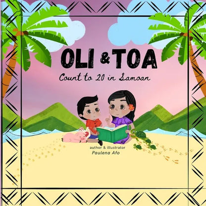 Oli & Toa Count to 20 in Samoan: Easy and Fun to Read - Paperback