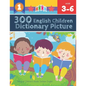 300 English Children Dictionary Picture. Bilingual Children's Books Serbian English: Full colored cartoons pictures vocabulary builder (animal, number - Paperback
