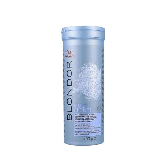 Wella Blondor Multi Blonde 7 Hair Bleaching Powder - 400g Professional Hair Lightening for Desired Blonde Shades