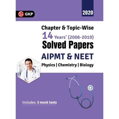 Aipmt/Neet 2019: Chapter-wise and Topic-wise 14 Years' Solved Papers (2006-2019) - Paperback