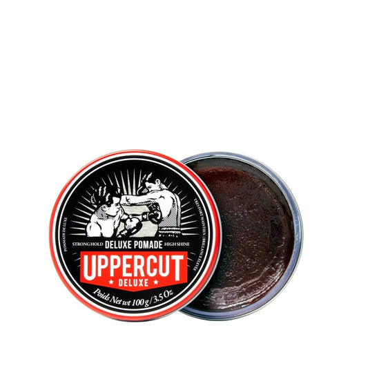 Uppercut Deluxe Deluxe Pomade 100g - Strong Hold Hair Styling Product for Men
