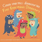 Cinco Pequeños Dinosaurios/Five Enormous Dinosaurs - Board Book