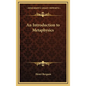 An Introduction to Metaphysics - Hardcover