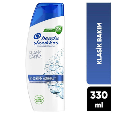 Head & Shoulders Anti-Dandruff Shampoo - Dermatologically Tested, 11.16 fl oz - Anti-Dandruff Relief & Eco-Friendly Packaging