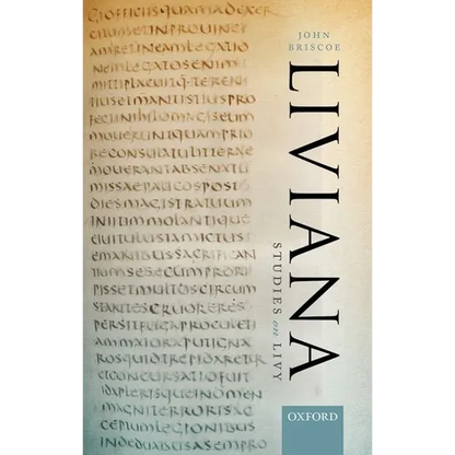 Liviana: Studies on Livy - Hardcover