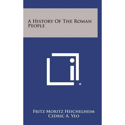 A History Of The Roman People - Hardcover