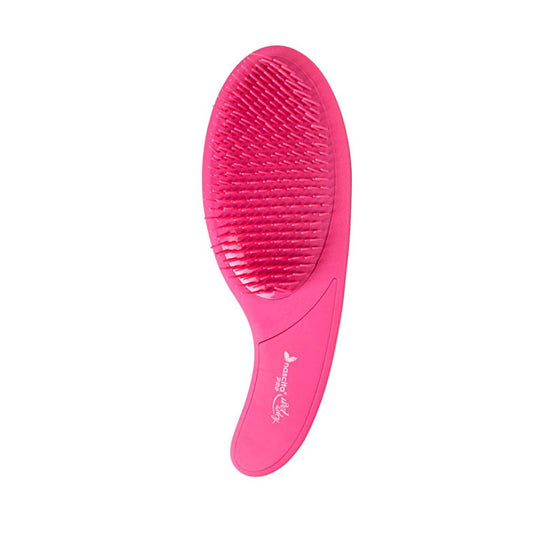 Nascita Pro Hair Brush - Pink Detangling Brush for All Hair Types - Gentle, Comfortable Hair Care Tool