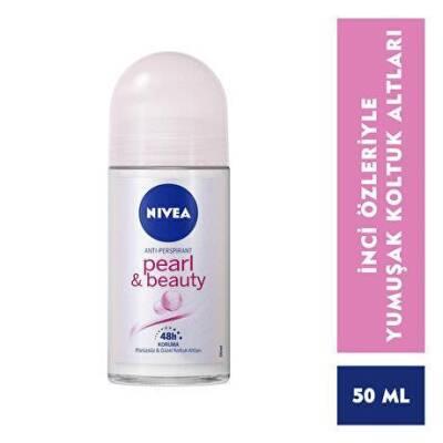 Nivea Pearl Roll On Deodorant - Long Lasting Anti-Perspirant Protection for Women and Men