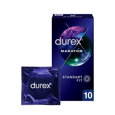 Durex Extended Pleasure Condoms with Benzocaine 5% - Dermatologically Tested, Safe Sex Products for Adults