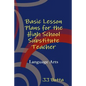 Basic Lesson Plans for the High School Substitute Teacher - Paperback