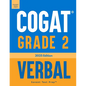COGAT Grade 2 Verbal: 3 Practice Tests - Level 8 - Paperback