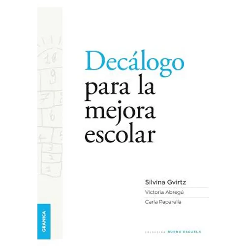 Decálogo para la mejora escolar - Paperback