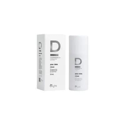 Dermoskin Be Bright AHA/BHA Cream - Brightening, Anti-Aging Skincare for Hyperpigmentation & Wrinkles