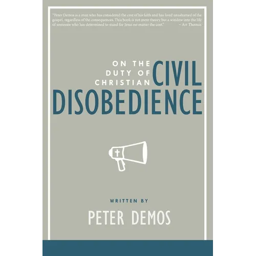 On the Duty of Christian Civil Disobedience - Paperback