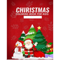 Christmas Coloring Book for Kids: Fun Holiday Images paperback christmas books for kids. - Paperback