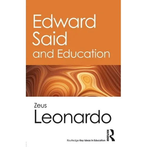 Edward Said and Education - Paperback