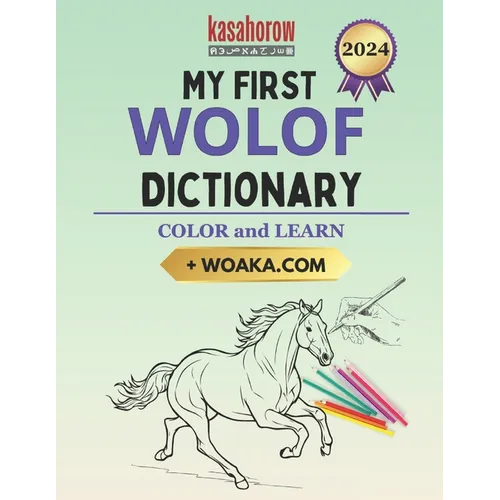 My First Wolof Dictionary: Colour and Learn - Paperback